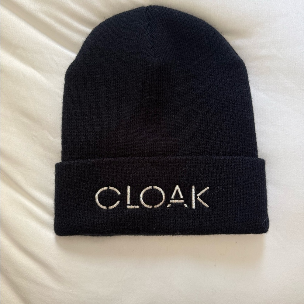 (LAST DAY 2/20) Cloak Black Beanie Hat